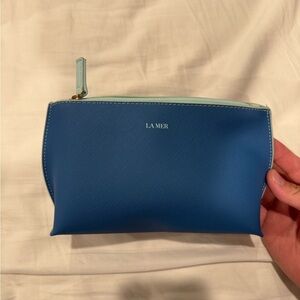 La mer makeup pouch